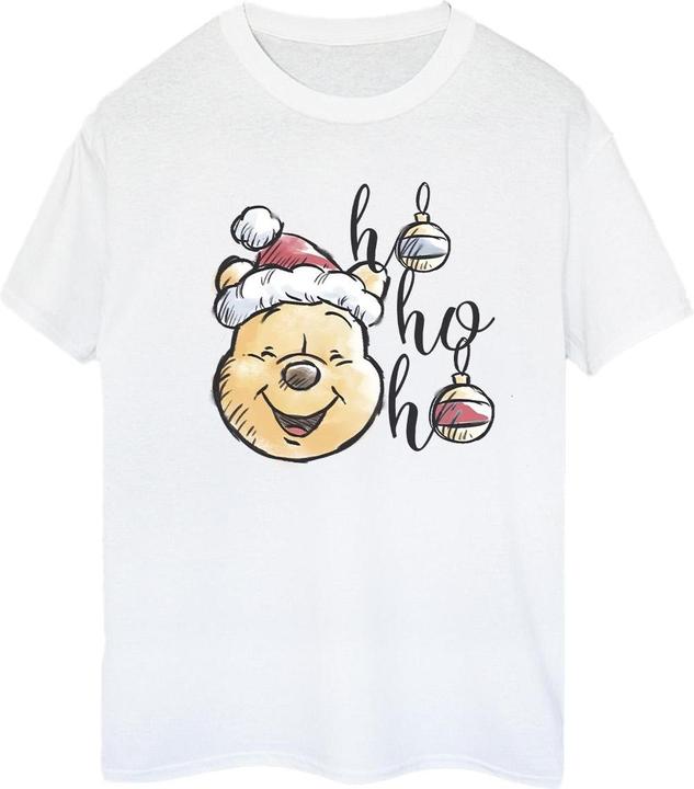 Disney Winnie The Pooh Ho Ho Ho Baubles TShirt (5XL)