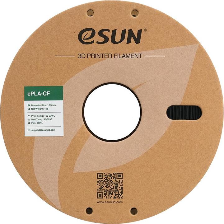 Image du produit eSUN ePLA-CF Filament vert carbone 1.75mm 1Kg (PLA, 1.75 mm, 1000 g, Vert)