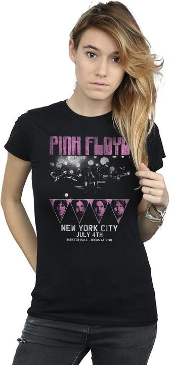 Actual product image Pink Floyd Womens/Ladies Tour NYC Cotton T-Shirt (M)