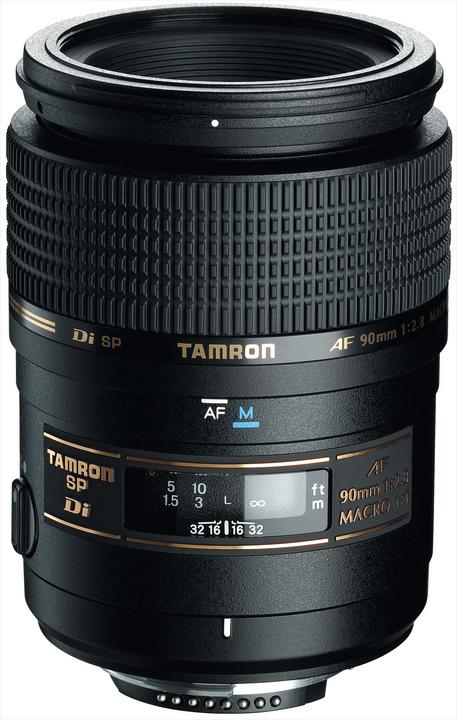 Tamron SP AF 90mm f/2.8 Di Macro, Nikon (Nikon F, Plein format)