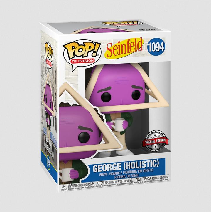 Actual product image Funko POP! Seinfeld George Costanza (Holistique)