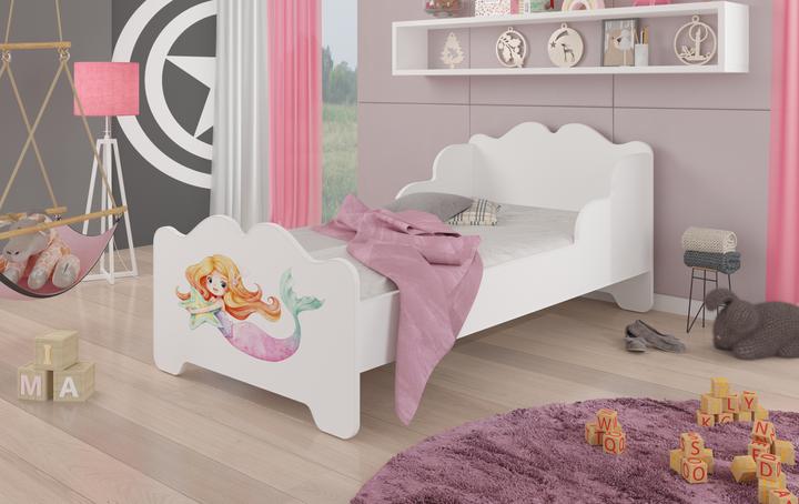 Produktbild ADRK Furniture Bett mit Matratze XIMENA MERMAID WITH A STAR 140x70 (140 x 70 cm)