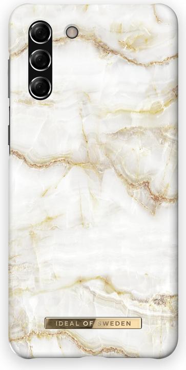 Actual product image iDeal Of Sweden Designer cover Golden Pearl Marble (Samsung Galaxy S21+)