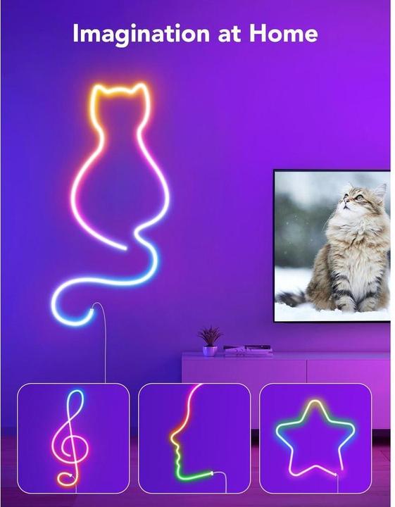 Produktbild Govee Neon (Weiss, 500 cm, Indoor, Outdoor)
