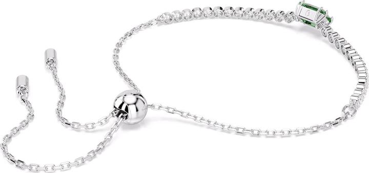 Produktbild Swarovski Matrix Tennis Armband Verschiedene Schliffe Grün (24 cm, Swarovski Metall)