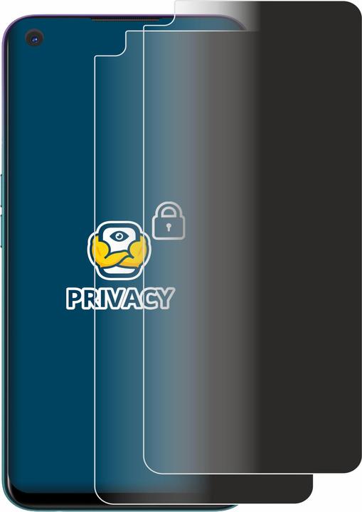 Actual product image BROTECT Anti-spy privacy film Blue light protection film (2 Piece, Oppo A72)