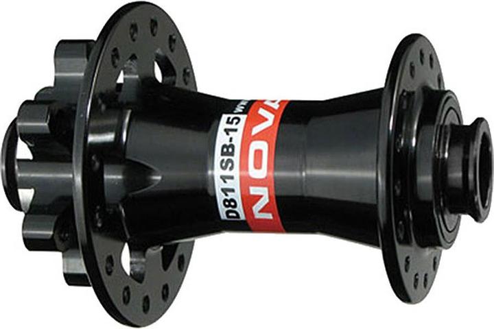 Novatec moyeu avant Superlight MTB Disc axe traversant (Freins à disque 6-trous)
