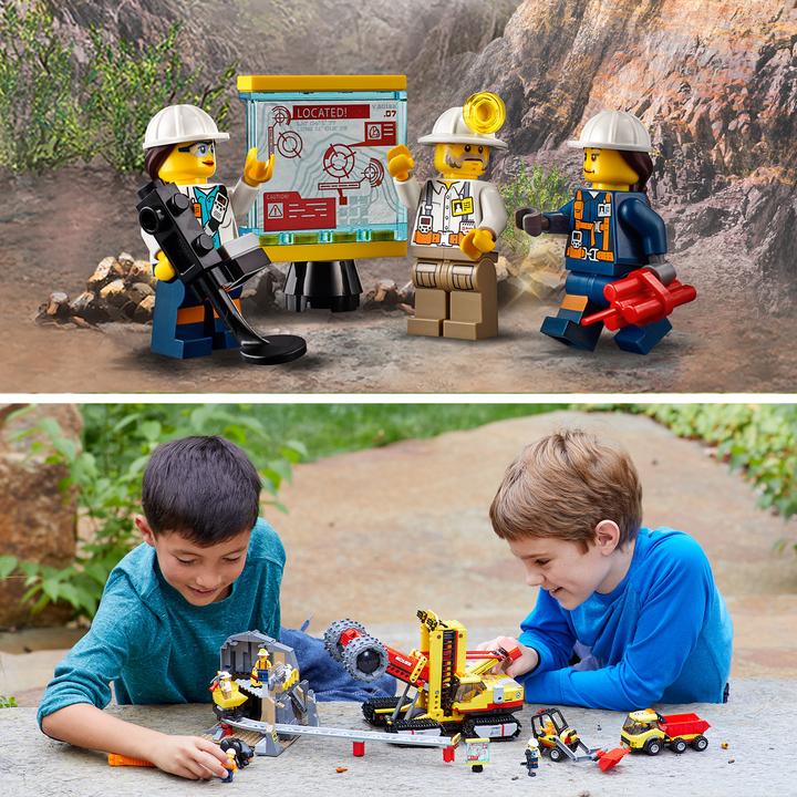 Actual product image LEGO Mining professionals at the extraction site (60188, LEGO City)
