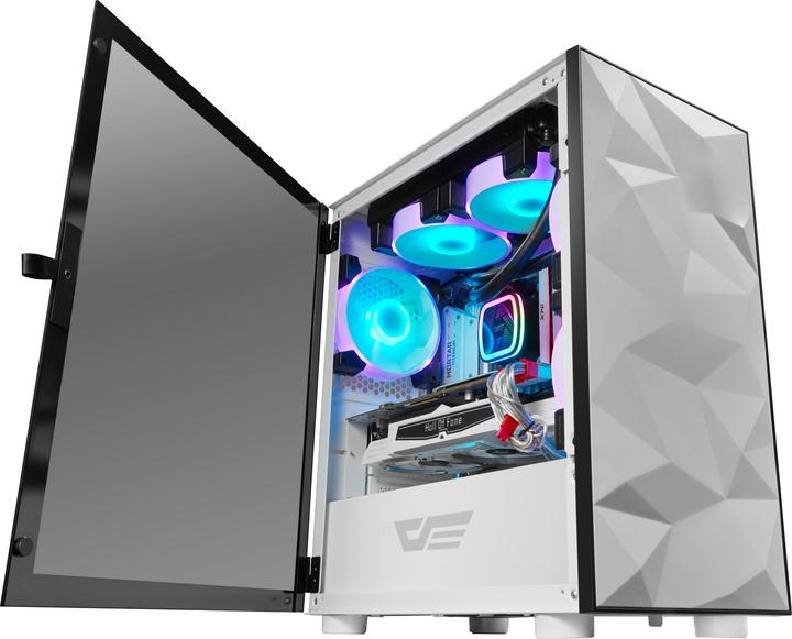 Produktbild Darkflash Tech Computer case DLM21 (white) (ITX)