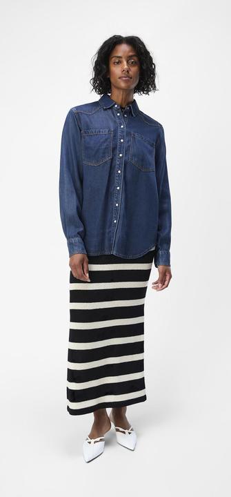 Produktbild Object Loose Fit Jeanshemd (34)