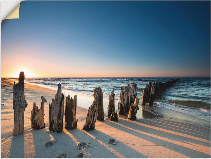 Immagine prodotto Artland Tramonto spiaggia frangiflutti U1UI (60 x 45 cm)