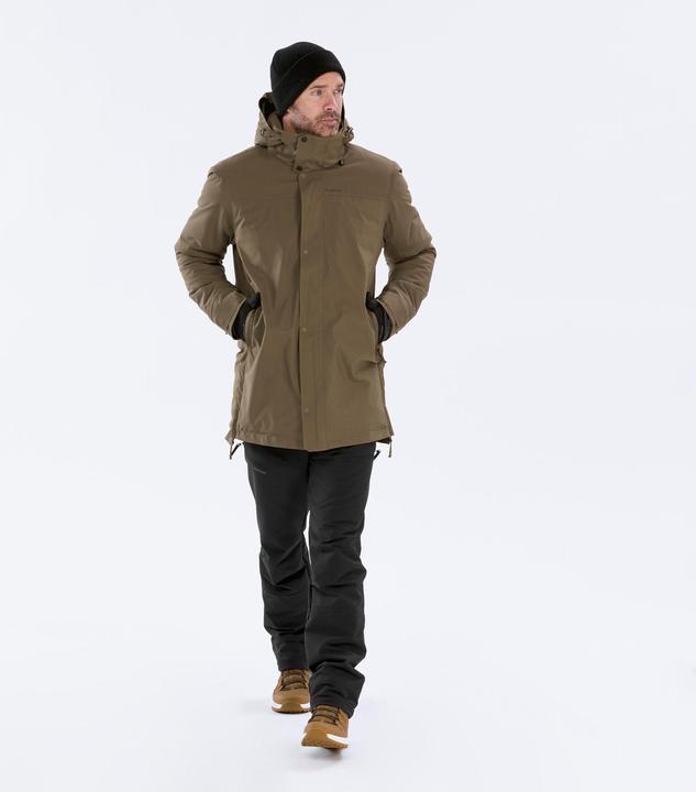 Image du produit Quechua Parka hiver homme chaud jusqu'à -10°C étanche randonnée hivernale - SH500 bleu (L)