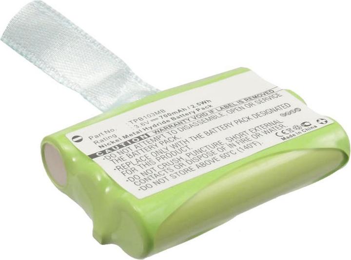 Produktbild AGI 94804 - Babyphone-Akku - Grün - TOPCOM SILVERCREST - Nickel-Metallhydrid (NiMH)