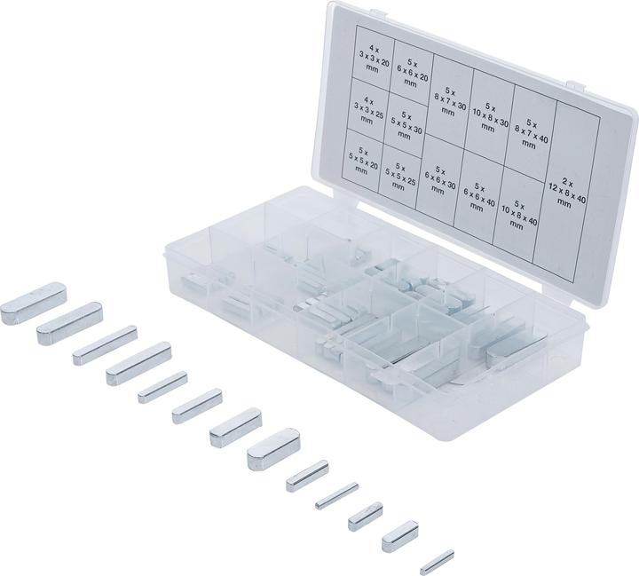 Produktbild BGS Passfedern-Sortiment | 60-tlg.