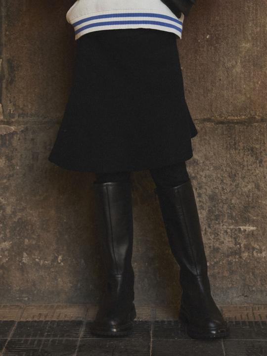 Actual product image Name it Short ribbed knit skirt (128)