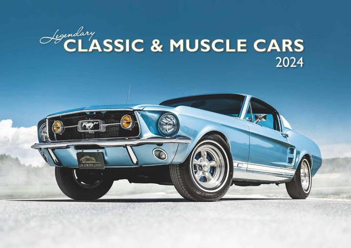 Produktbild Neumann Legendary Classic & Muscle Cars 2024 - Wand-Kalender - Auto-Kalender - 42x29,7 - Oldtimer (Deutsch)