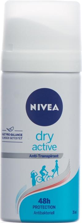 Actual product image NIVEA Dry Active (Spray, 35 ml)
