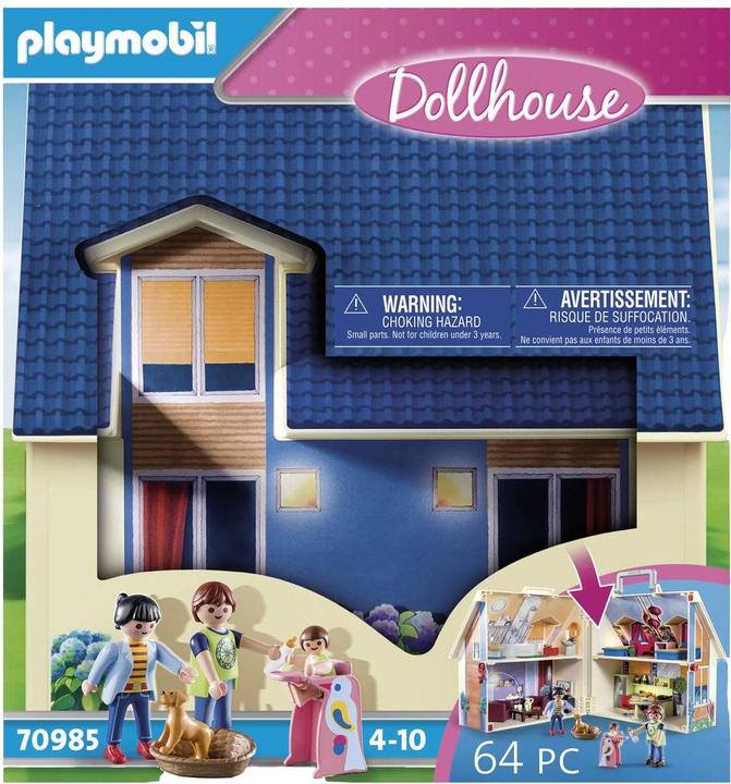 Actual product image Playmobil Takeaway doll's house (70985, Playmobil Dollhouse)