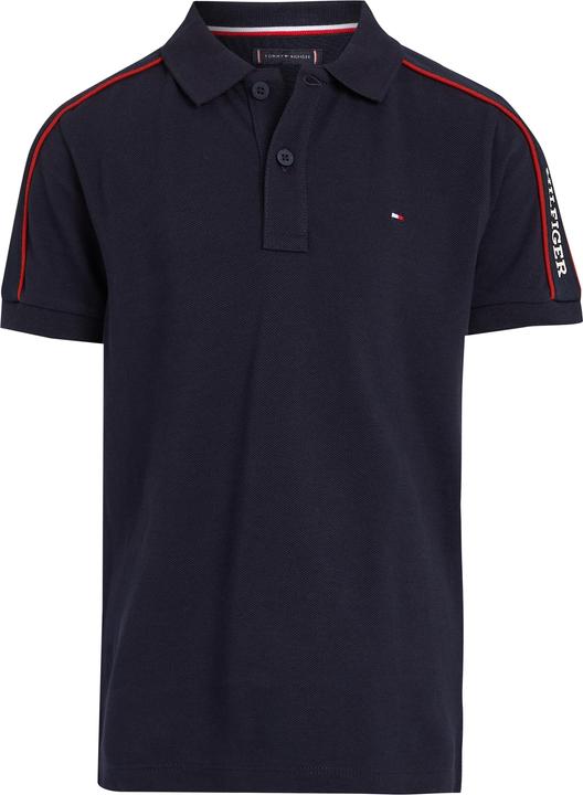 Produktbild Tommy Hilfiger Kids Monotype Tape Polo - Boys - Blauw - 14 jaar (14)