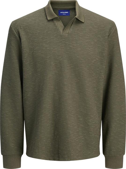 Actual product image Jack & Jones Jorwinter Ottoman Split Neck Styd Aw24 (S)