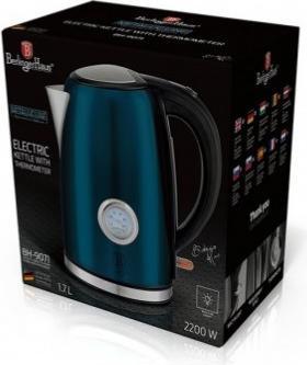 Actual product image BerlingerHaus BH9071 Electric kettle with thermometer, 1,7L Metallic Line Aquam (1.70 l)