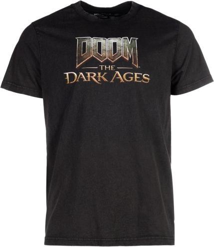 Dpi Merchandising DOOM: The Dark Ages T-Shirt Washed Out ""Logo"" Black