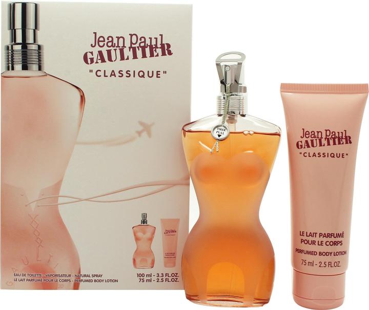 Image du produit Gaultier Classique Geschenkset 100ml EDT + 75ml Body Lotion