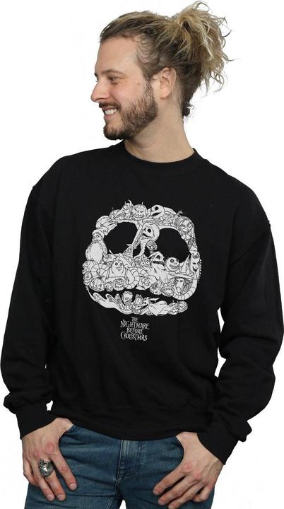 Produktbild Disney Nightmare Before Christmas Jack Skellington JackOLanterns Sweatshirt (S)