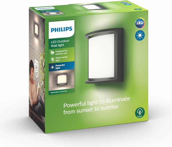 Image du produit Philips Applique murale Samondra LED (1200 lm, IP44)