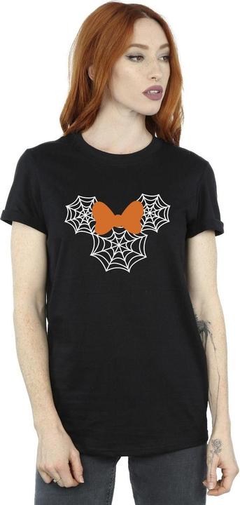 Immagine prodotto Disney Minnie Mouse Spider Web Head Maglietta Ampia Donna (XXL)