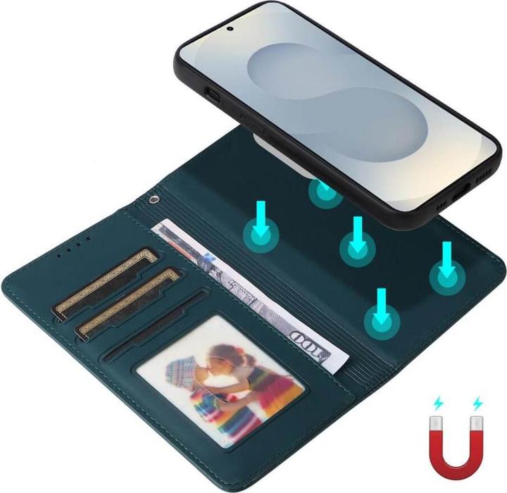 Immagine prodotto Cover-Discount Galaxy S25 Edge - Teilbare Brieftasche 2-in-1 Handyhülle (Samsung Galaxy S25 Edge)