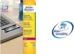 Actual product image Avery Type plate labels