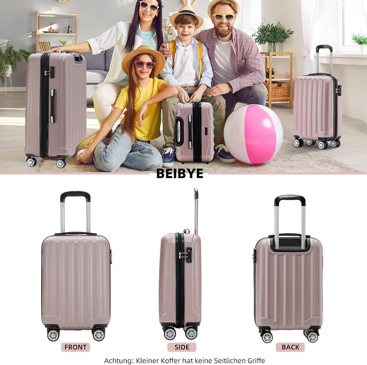 Immagine prodotto Beibye Valigia per il bagaglio a mano (45 l, Bagaglio a mano (fino a 50 litri))
