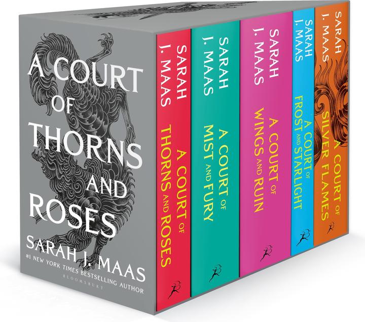 A Court of Thorns and Roses Paperback Box Set (Englisch, Sarah J. Maas, 2022)