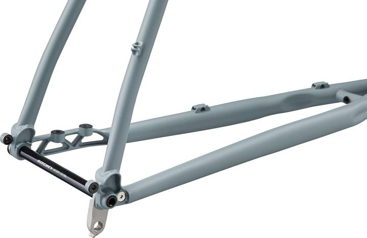 Image du produit Ritchey Kit cadre Outback V3 Disc Gravel, 650B/700C, Di2, L, gris granit/blanc neige