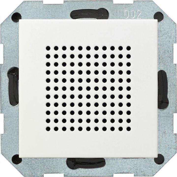 Gira Sistema 55 - Altoparlante radio da incasso *bianco puro opaco*.