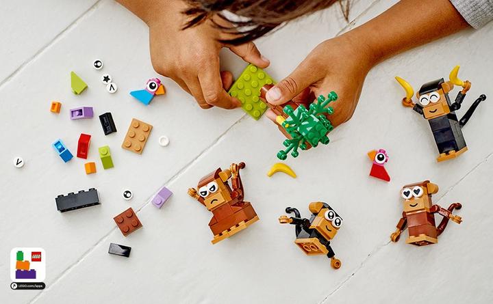 Produktbild LEGO Affen Kreativ-Bauset (11031, LEGO Classic)
