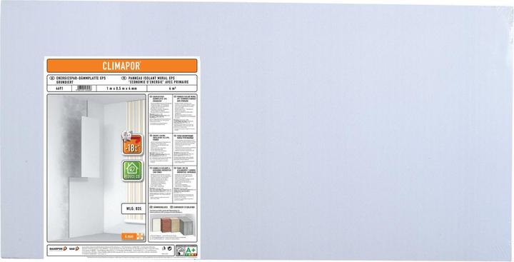 Immagine prodotto Climapor Pannello isolante (0.67 kg, Grigio, Bianco)