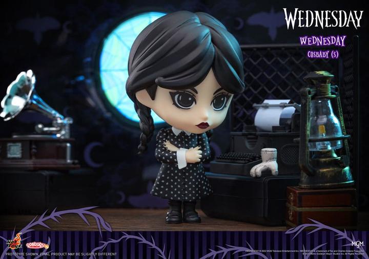 Produktbild Hot Toys Wednesday Cosbaby (S) Minifigur Wednesday Addams 11 cm