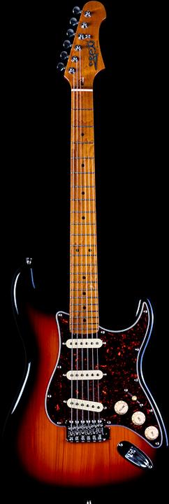 Image du produit JET Guitare électrique S-Style 300 Série (Guitare électrique, Tilleul)
