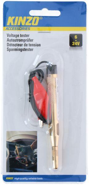 Produktbild Kinzo Voltage tester copper 6-24V st