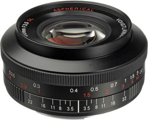 Image du produit Voigtländer Objectif couleur 20mm, f/3.5 SL II, Canon (Canon EF, Plein format)