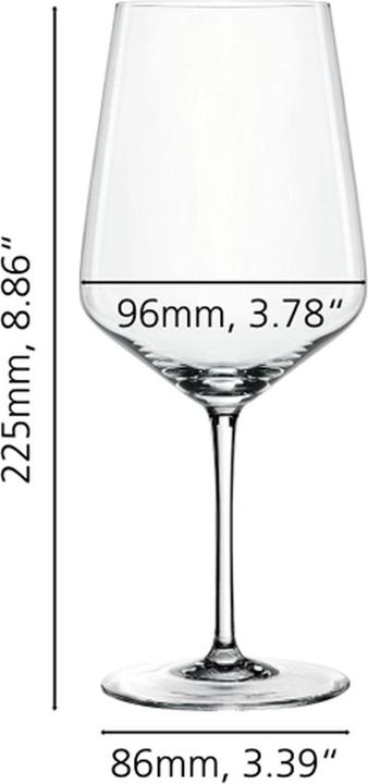 Produktbild Spiegelau Style Rotweinglas 4-er Set (63 cl, 4 Gläser, Weingläser Set)