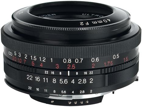 Produktbild Voigtländer Ultron Objektiv 40mm, f/2.0 SL II, Canon (Canon EF, Vollformat)