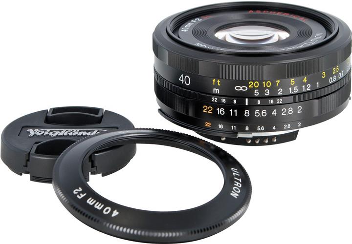 Produktbild Voigtländer Ultron Objektiv 40mm, f/2.0 SL II, Canon (Canon EF, Vollformat)