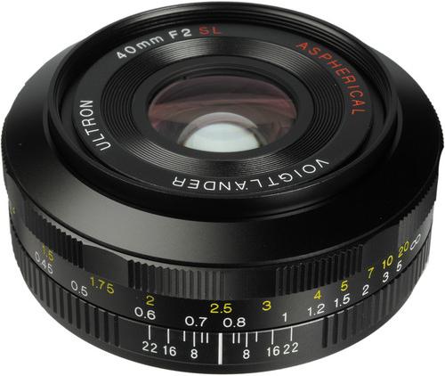 Produktbild Voigtländer Ultron Objektiv 40mm, f/2.0 SL II, Canon (Canon EF, Vollformat)
