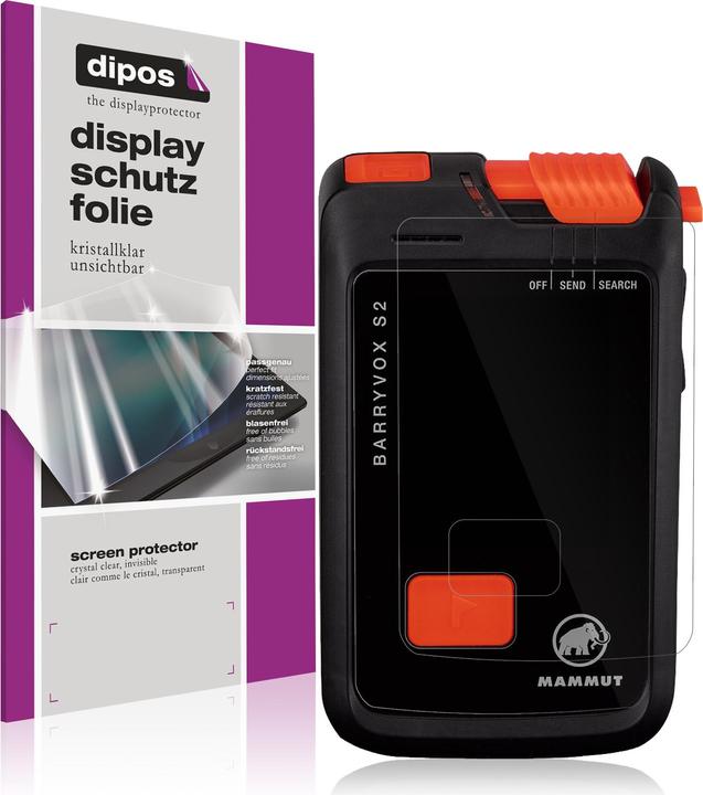 Produktbild Dipos Schutzfolie Klar für Mammut Barryvox S2