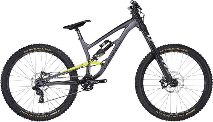 Produktbild Votec VD Elite - Downhill Fully 27,5" - grey/acid yellow (40 cm)