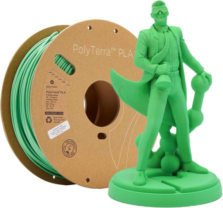 Produktbild Polymaker PolyTerra (PLA, 1.75 mm, 1000 g, Grün)