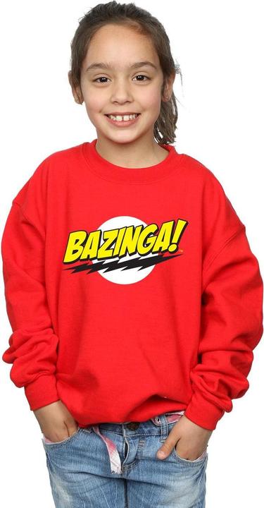 Actual product image Dam Girls Sheldon Bazinga Sweatshirt (116)
